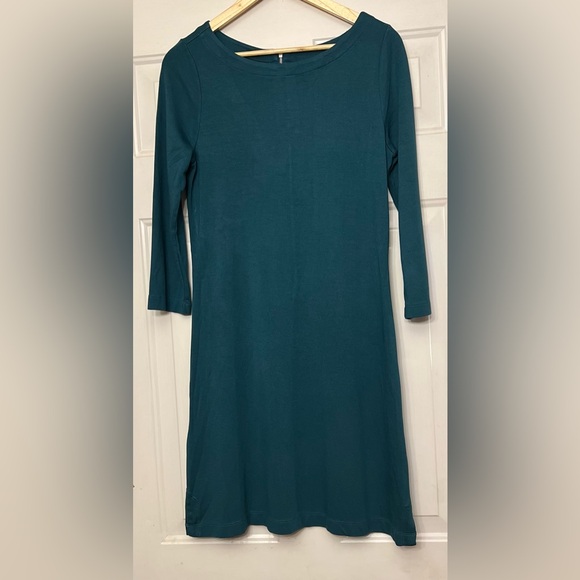 🌴 Tommy Bahama - Darcy Ponte Fabric Dress - 3/4 Sleeves - Picture 2 of 7